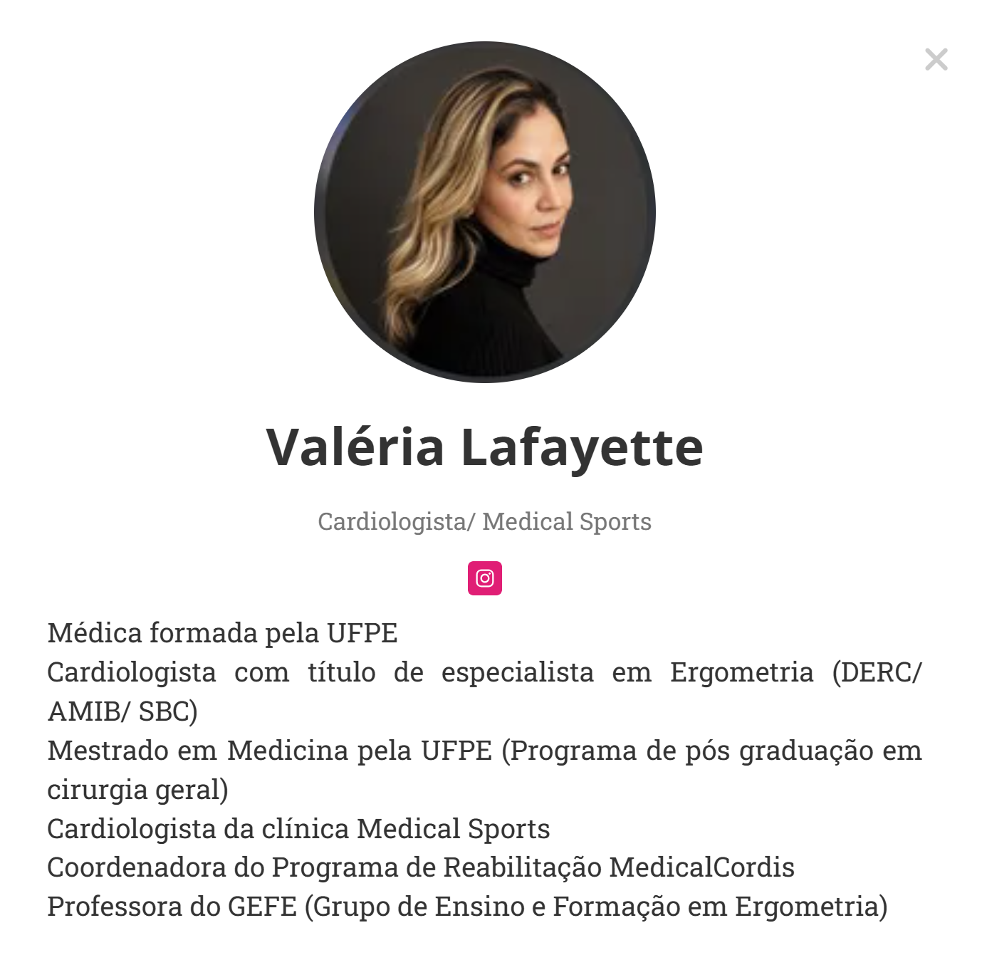 Foto de Valéria Lafayette